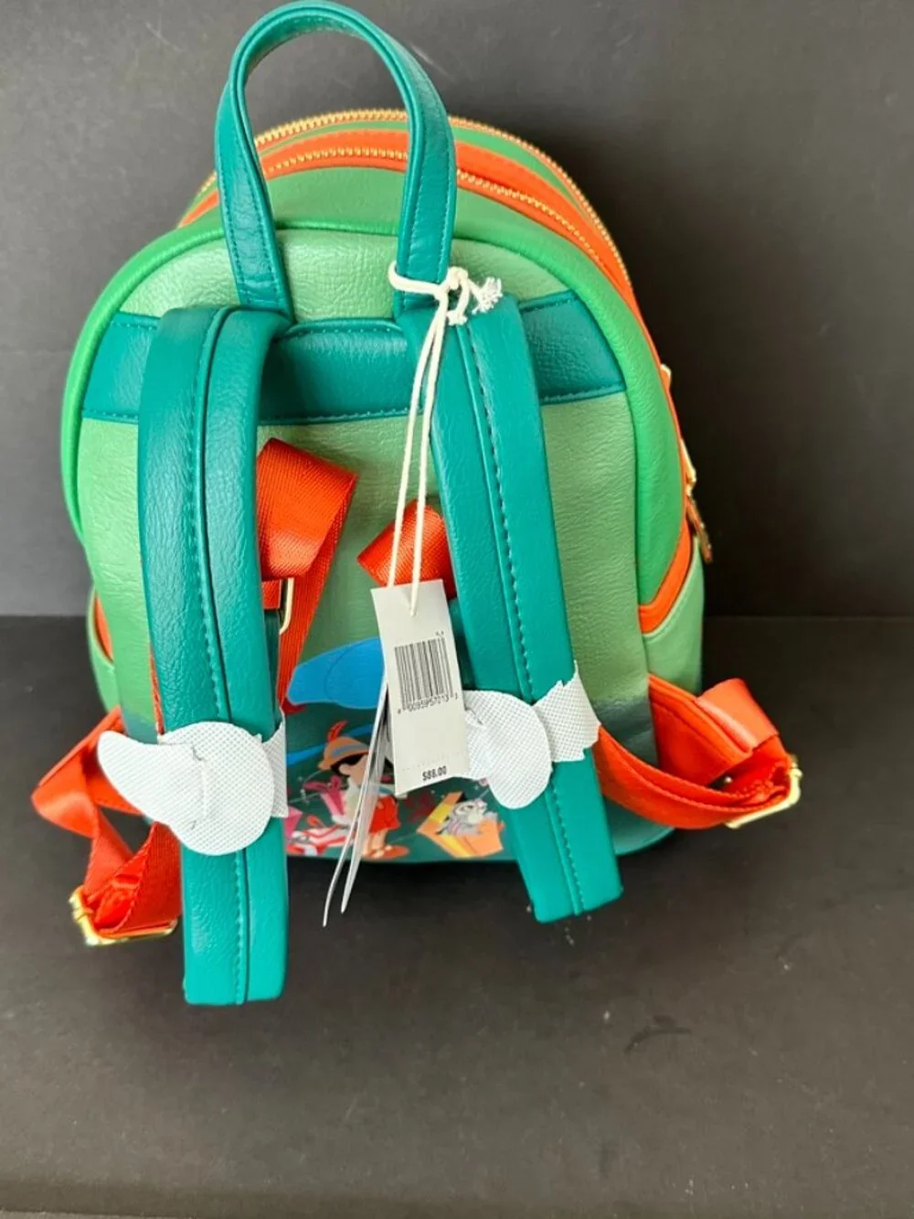 Disney Parks X Loungefly 2023 Classic Christmas Glow In Dark Holiday Backpack